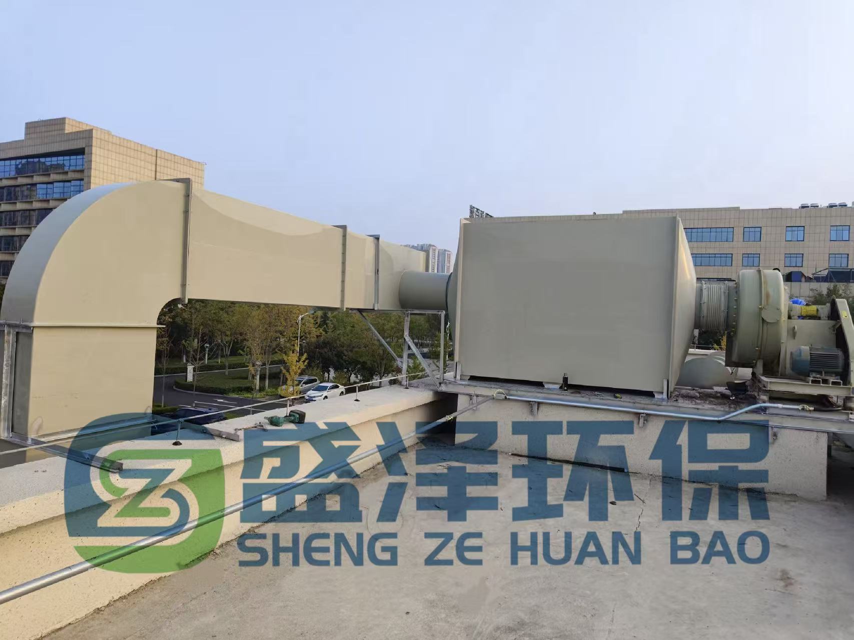 制藥廠廢氣及除臭來源，根據成分可以做成幾種處理工藝